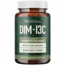 DIM & Indol 3 Carbinol for Hormone Balance for Kvinder & Mænd; I3C Complex Measurement 124; Østrogen Balance, Menopause Kosttilskud for Kvinder Sundhed, Antioxidanter Mea124; Vegan, Non- GMO, Gluten- Free Measurement 124; SMNutrition Measurement 124; 60 Ct.