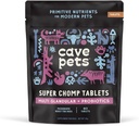 Hule kæledyr, Super Chomp tabletter, hund probiotisk supplement til fordøjelsessundhed, Multi- Glandulær & Probiotika, 60 tabletter