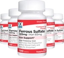 Kvalitetsvalg Jern 65 mg (325 mg Ferrosulfate) højpotens jerntilskud