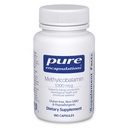 Rene indkapslinger Methylcobalamin 1.000 mcg - vitamin B12 supplement til støtte hukommelse & nerve sundhed - Premium vitamin B12 kapsler - 180 kapsler