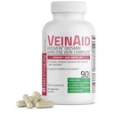Bronson VeinAid Diosmin 1000mg DiosVein Varicose Vein Complex med Venocin & Centellin, 90 Vegetariske Kapsler