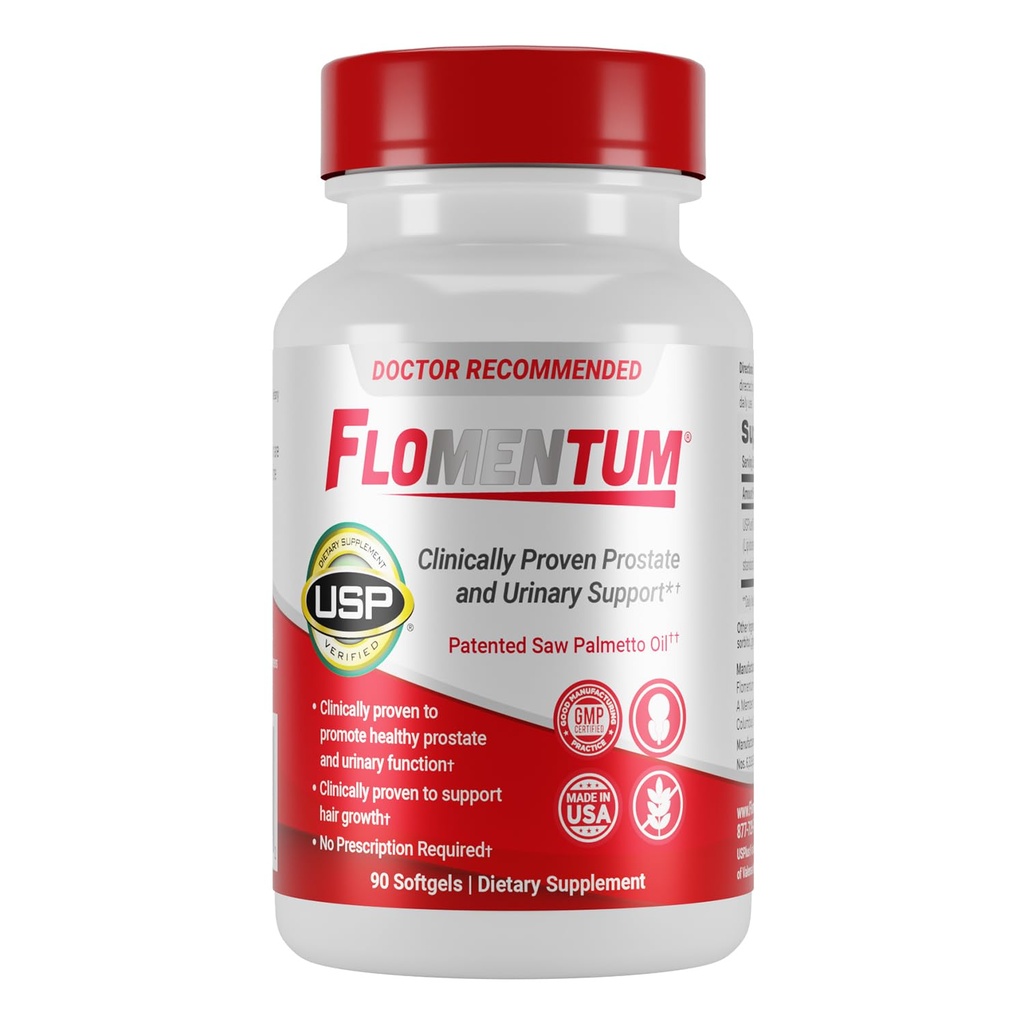 Flomentum ® Saw Palmetto for mænd prostata Supplement Note 124; Prostata Support for mænds sundhed