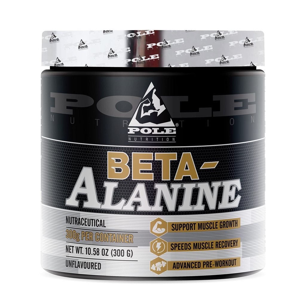 Pole Nutrition Beta- Alanine Unflavored, 300 Gram, 75 Servering