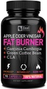 Apple Cider Vinyl Vægtteledelse piller til kvinder - Garcinia Cambogia + w. CLA & Green Coffee Bean Green Tea