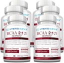 Godkendt videnskab BCAA tillæg - 360 tabletter - 2400mg - Øge ydeevne og forbedre muskeludvikling - L-Leucin, L-Isoleucin, L-Valine - Made in USA, Non-GMO