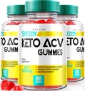 rize laboratorier - Speedy Extreme Keto Plus ACV Gummy til avancerede vægttab med Apple Cider Vincipes 2000mg tillæg (180 gummies)