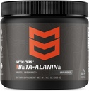 MTN OPS Beta Alanine Powder Pre Workout for Muscle Endurance & Strength, 3g Beta Alanine per Serving, Unflavored 100 Servere