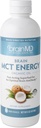 Dr Amen BrainMD Brain MCT Energy - 16 fl oz - Energistøtte til hjerne & krop - Forbedrer fokus & satiety - Ren & hurtig skuespil - Gluten Free - 31 Serveringer