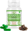 Natural and Pure Herbal COMMIPHORA Mukul (Guggulu) Extract Kapsler 124; Højeste Potency, 100% Herbal Product Shuttle 124; Pakke med 60 X 500 mg. Veg. Kapsler (Pakke med 1 Jar)