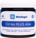 Circles Plus Aloe Hydrogel Pads Note 124; Instant Cooling and Linding Relief for Nursing Pain, Blisters, Bug Bites, Minor Burns og Chafing Buddy 124; 48ct Circular Pads