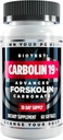 Biotest Carbolin 19 - Længere- ristning Forskolin til fedt tab & metabolisk ydeevne, * 30 Servering - 60 Softgels