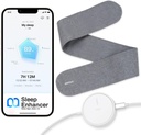 Innovative Sleep Enhancer - Non- Contact Sleep Tracking Pad med søvnanalyse, vibrationsalarmer, vejrtrækningsforstyrrelser og hjerterytmeovervågning - Sleep Tracker for forbedret søvnkvalitet