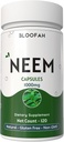 Neem Leaf Kapsler 1000mg Pulver • 124; Azadirachta Indica Leaf Herbal Supplement • 124; Non- GMO, Gluten- fri • 124; Ingen kunstige Additiver • 124; Traditional Herbal Formel (120 Greve (pakke med 1))
