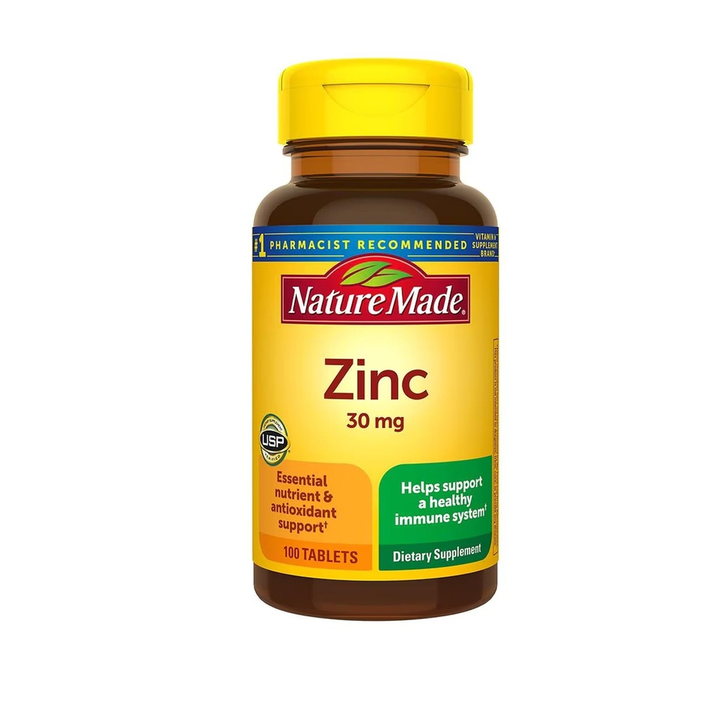 Nature Made Zink 30 mg (pakning med 4)