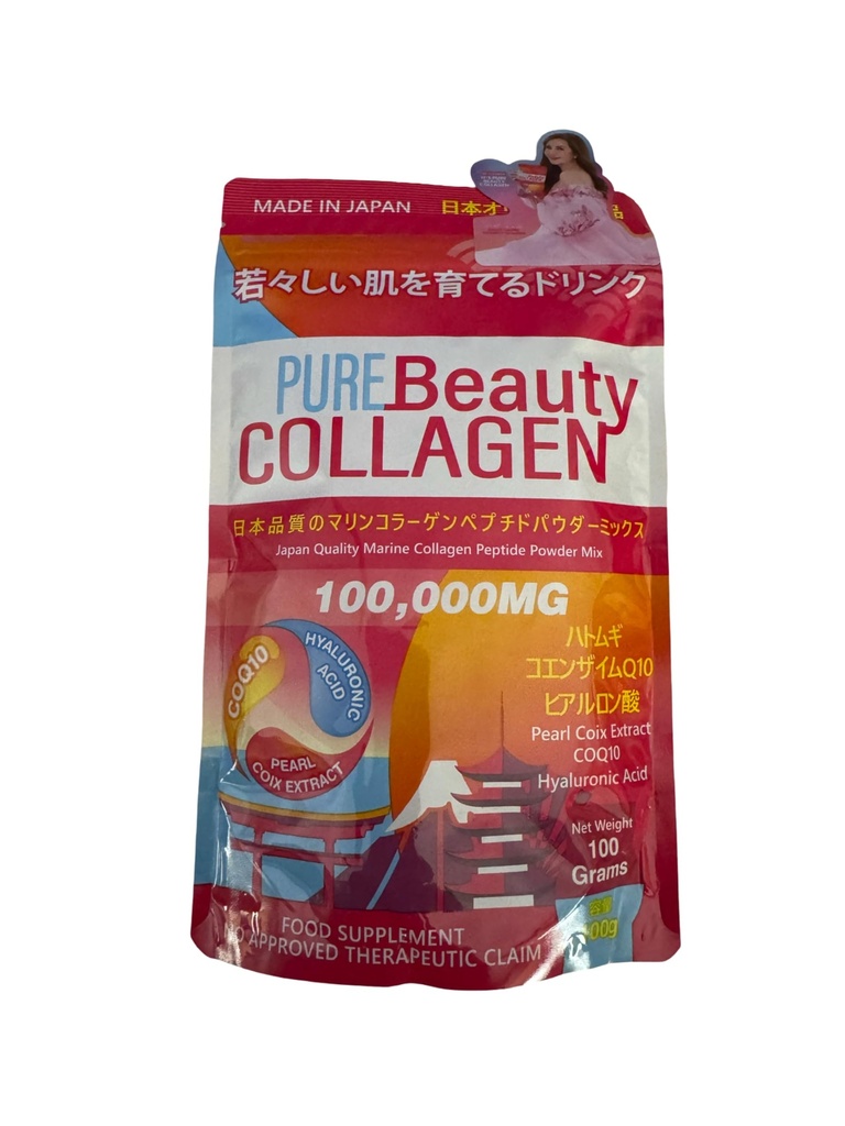 100. 000 mg Marine Collagen Powder Mix
