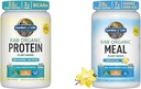 Have of Life Organic Vegan Unflavored Protein Powder 22g Complete Plant Based Raw Protein & Vegan Protein Powder - Raw Organic Meal Erstatning Shakes - Vanilla - Pea Protein