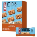 CLIF BAR Minis - Crunchy Peanut Butter - Made with Organic Oats - 5g Protein - Non-GMO - Plant Based - Snack-Size Energy Bars - 0,99 oz. (20 Pack)