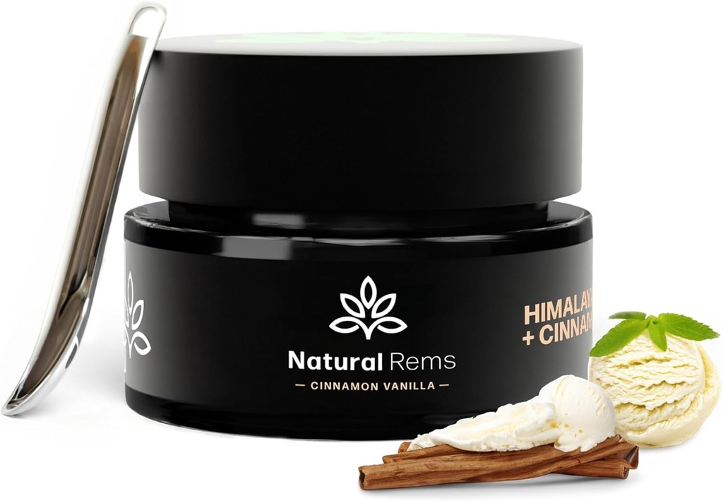 Naturlige Rems Kanel Vanilla Flavored Organic Shilajit - Pure Himalayan Organic - Pure Fulvic Acid Supplement - Shilajit Energy and Focus Supplement - Holistiske sundhed kosttilskud...