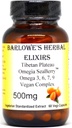 Barlowe 's Herbal Elixirs Omegia Seaberry ™ - 124; Sea Buckthorn - 124; Complete Omega 3, 6, 7, 9 Fedtsyrer - 124; 500mg Per Capsule - 124; 60 Veggie - kapsler - 124; Glaskolbe - 124; Stearate Free
