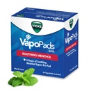 Vicks VapoPads Original Menthol stift - Vapor Pads Refill for Vicks Humanifiers og Steam Inhalers, Scent Pads for Congestion og Cough Relief, 20- Pack, Box Color May Vary