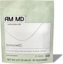 Amy Myers MD ImmunieIG - Colostrum Alternativ til immunfunktion & GI Barrier Support - Replenish Immunoglobulins - Excrete Uønskede Stoffer - Dairy- Free - 3.17 oz (30 Servere)