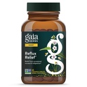 Gaia Urter Reflux Relief - med Marshmallow Root, Kamille, Aloe, Lakrids, og Høj Mallow - Hjælper med Lejlighedsvis Heartburn og Relieve fordøjelsesbesvær - 45 tyggetabletter (45-dages forsyning)