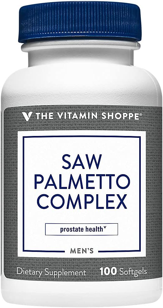 Saw Palmetto Complex 160mg - tillæg for prostata sundhed, Let at synke Softels (100 Softgel) af Vitamin Shoppe