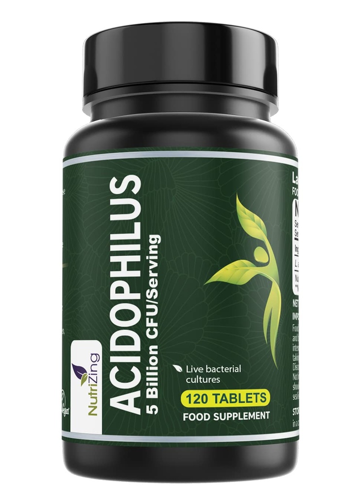 NutriZing High Strength Lactobacillus Acidophilus 5bn CFU / Servering