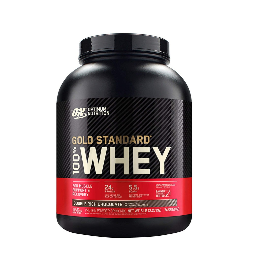 Optimal ernæring, 100% WHEY Gold Choc 5LB