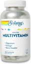 SOLARAY Spectro Multivitamin med jern - Multi Vitamin med calcium, Magnesium, energigivende grønne, urter & fordøjelsesenzymer - fordøjelse, energi, og ben sundhed støtte (41 Serv, 250 CT)