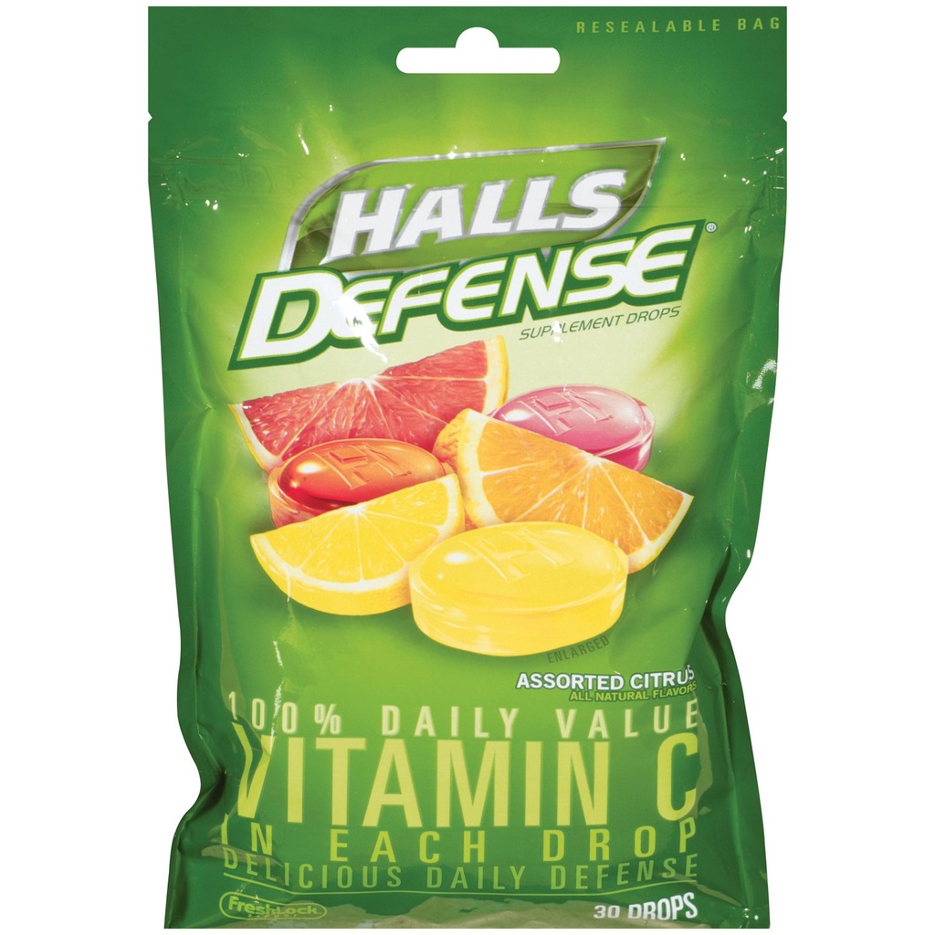 Hals Defense C-vitamin, 30-greve (pakke med 6)