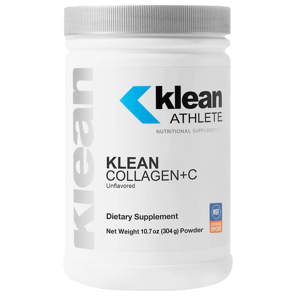 Klean Atlete Klean Collagen + C-124; Collagen Peptider med C-vitamin til fælles og Connective Tissue Support