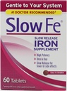 Slow Fe, High Potency Iron 45 mg, Slow Release - 60 tabletter - pakning med 3 stk.