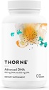 THORNE - Advanced DHA - 650 mg DHA og 200 mg EPA - understøtter sund hjernemasse og nervefunktion * - 60 gelcaps