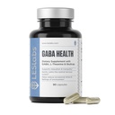 LES Labs GABA sundhed - rolig sind og afspænding, stress relief, Neurotransmitter Support & Deep Sleep - GABA, Taurine, Passionflower, Skullcap, L- Theanine & Magnesium - Non-GMO supplement - 90 Kapsler