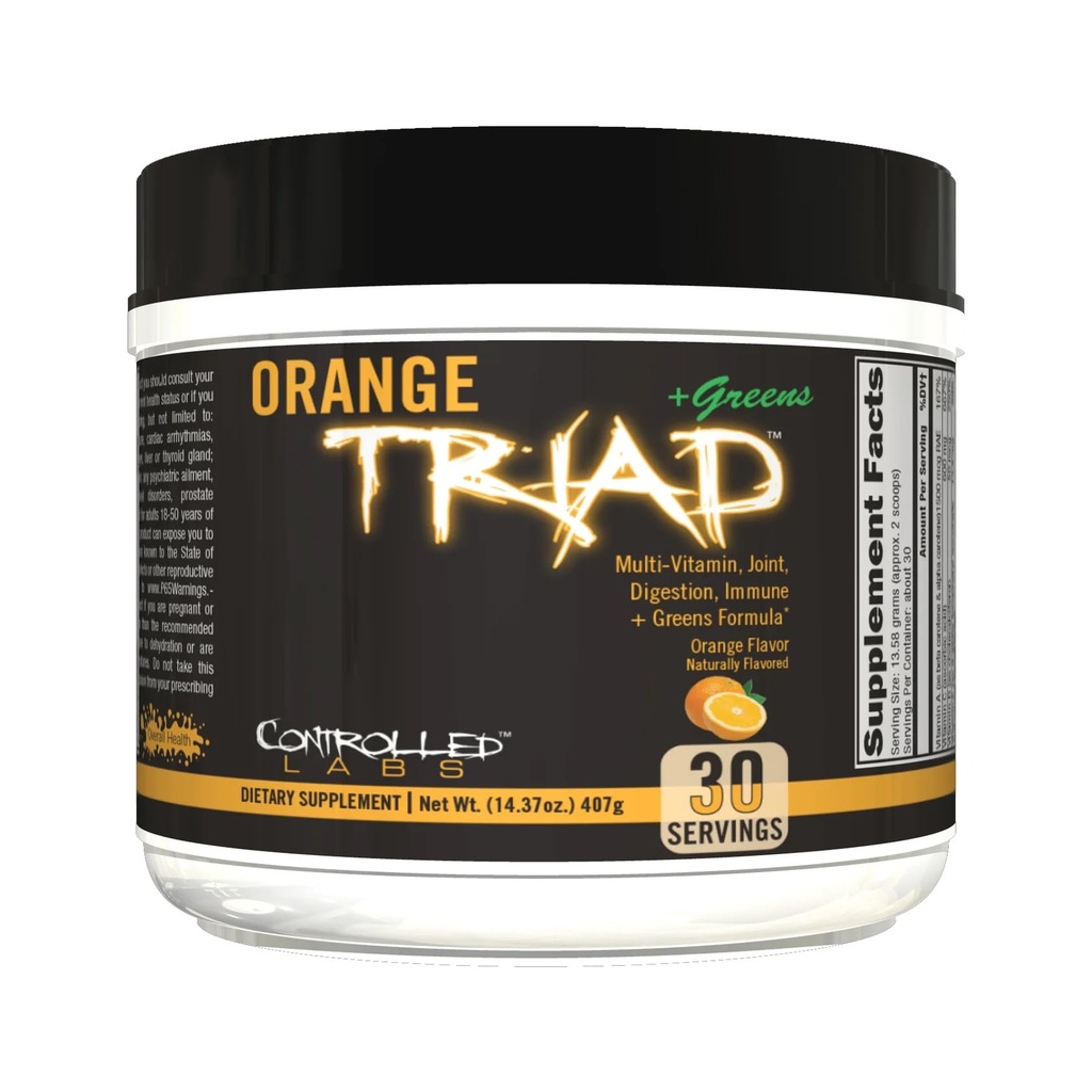 Kontrollerede Labs Orange Triad, 0,9 Pund