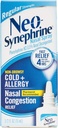 Neo- Synephrin Nasal Decongestant Spray Regelmæssig styrke 0,50 oz (PAKNING AF 3)