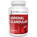 Dr. Berg Adrenal Glandulus - Hormonbalance Formel, der understøtter sund binyrefunktion - Adrenal Support - 60 kapsler
