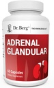 Dr. Berg Adrenal Glandulus - Hormonbalance Formel, der understøtter sund binyrefunktion - Adrenal Support - 60 kapsler