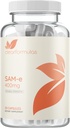 Bioactive SAM- e 400mg - High Strength SAM- e Supplement med Biologic Active S, S Form for lever og mood Support - Vegan non-GMO Konserveringsfri - Lavet i USA (30 Servere)