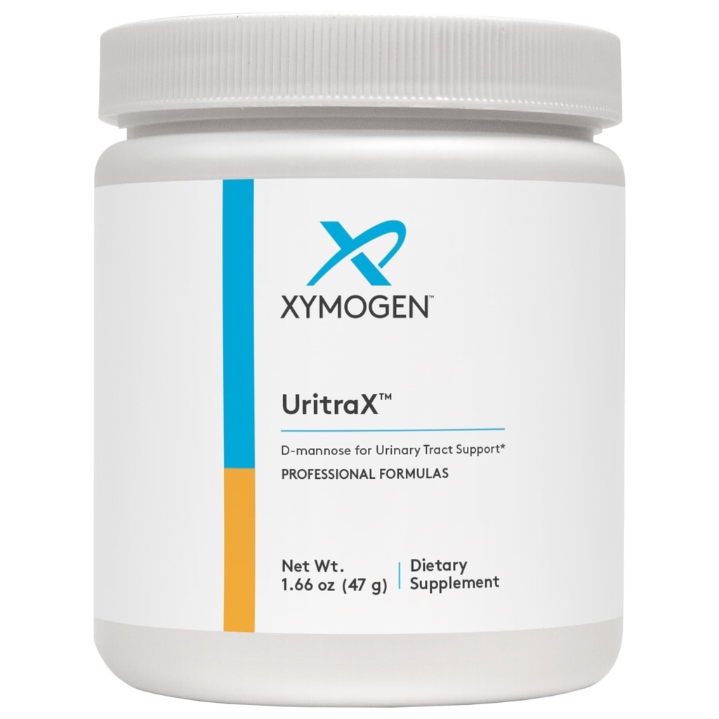 XYMOGEN UritraX - D Mannose Supplement for Urinære Tract and Brege Health - D Mannose Powder - Health Supplements - Vegan, Gluten Free + Non GMO (1.66 oz)