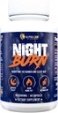 ALFA LION Night Burn, Metabolisme Booster for vægttab, mindre kropsfedt, mere muskel, fremmer Lean Body, kalorie Burning supplement, slappe bedre, fremme sund Cortisol (60 kapsler)
