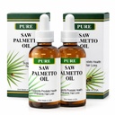 Pure Saw Palmetto Oil Organic Natural 60- 90- dag Supply Ineffektiv Powders Support Prostata sundhed søvn bedre reducere hyppig vandladning DHT Blocker Stop hårtab (2 Fl Oz)