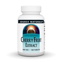 Kilde Naturals Cherry Fruit Extract, Naturlig kilde til flavonoider Det virker som antioxidanter *, 500 mg - 180 tabletter