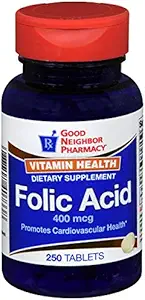 BNP FOLKESYRE 400 MCG TAB 250