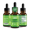 Premium Chlorophyll Liquid Drops - 100% Natural & Gluten Free Liquid Chlorophyll - Ikke GMO, 118 Servere