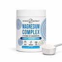 Magnesium Complex Powder - 8 typer af Magnesium, L- Threonat (Magtein), Glycinat, Malat, og mere for hjerne sundhed, afslapning, maksimal Absorption - Unflavored, 30 Serveringer