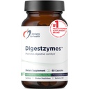 Designs for Health Digestzymes - Digestive Enzymes + Betain Hydrochlorid for Gas & Bloating Relief - Pepsin, Ox Bile, Lactase Enzyme & Lipase Enzymes for fordøjelse (60 kapsler)