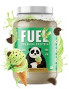 Underground Bio Labs Panda Fuel Premium Protein Whey, Hydrolyzed Collagen, Casein, Probiotika, Enzymes, Keto Friendly, Time Release, 25 Servering (2,5 Pund, Mint Chocolate Ice Cream)