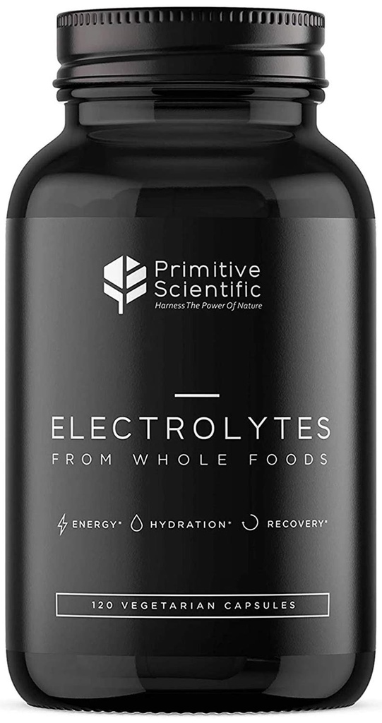 Kosttilskud til fuldfoder, elektrolyttabletter med magnesium, zink, calcium og kalium for energi, hydrering og foryngelse (120ct)